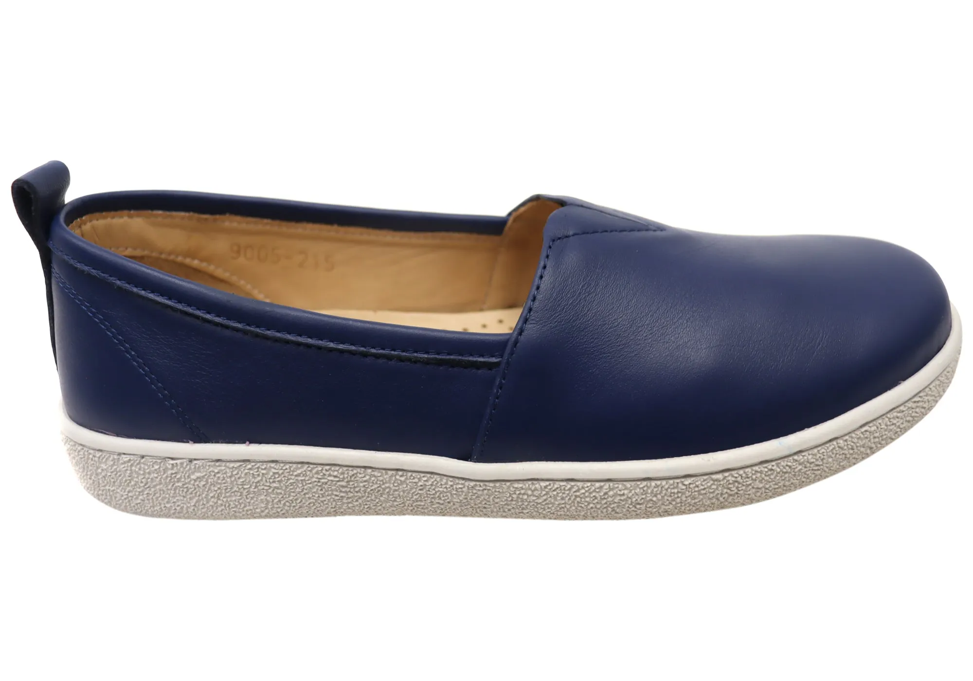 Orizonte Yesenia Womens European Comfortable Leather Shoes Ridge Jog Comfortable Step