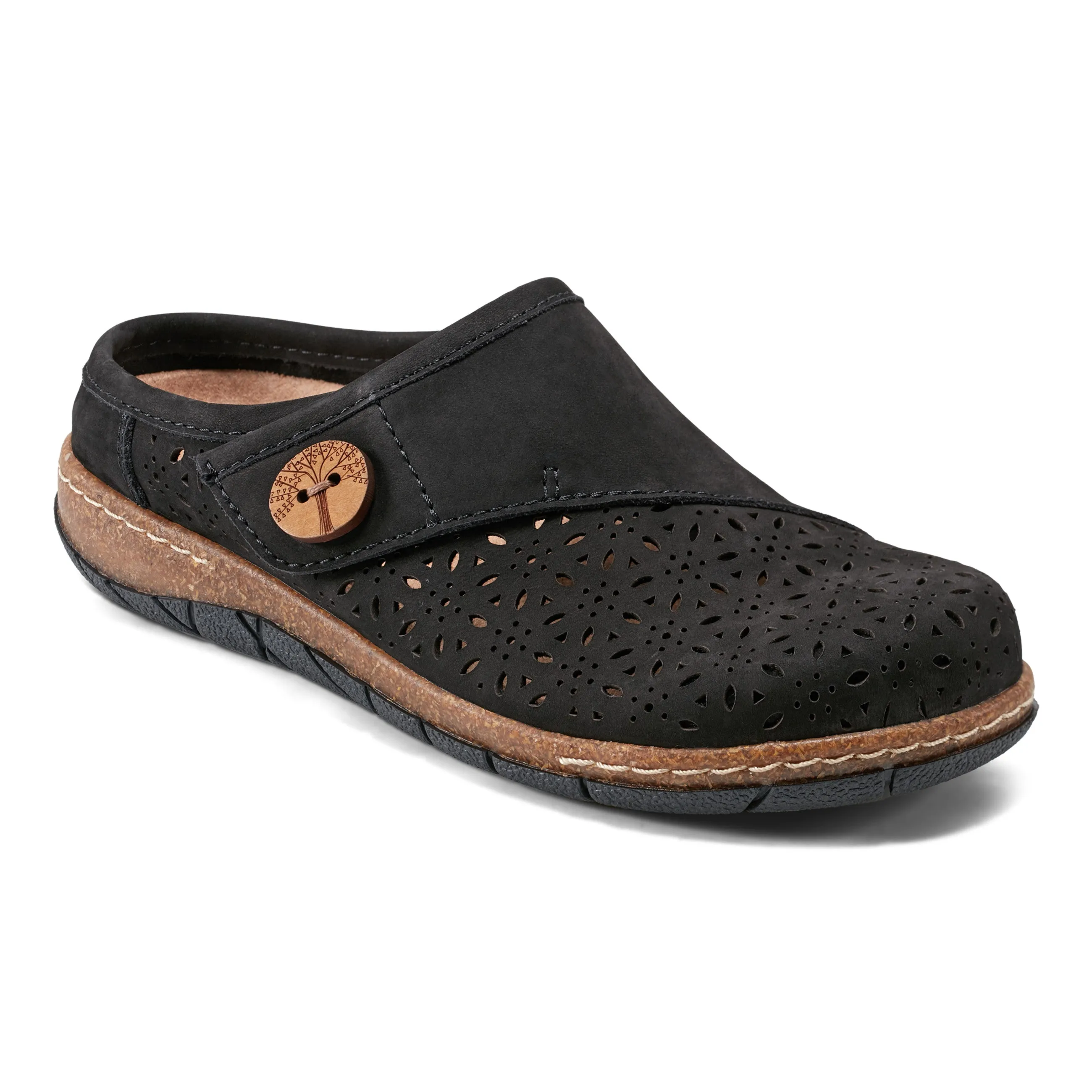 Erinn Round Toe Casual Slip-on Flat Clogs Calm Mood Swim Ready