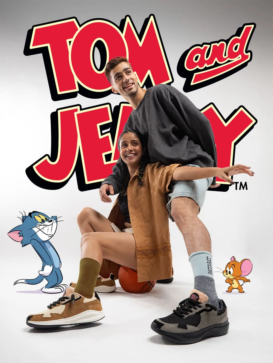 Timeless Fit JERRY - Sneaky Sweet | Tom & Jerry x Bacca Bucci Womens Sneakers