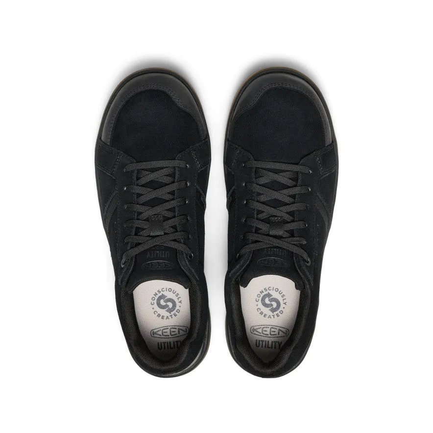 Any Path Men's Kenton  ESD Work Shoe (Carbon Toe)  |  Black/Gum
