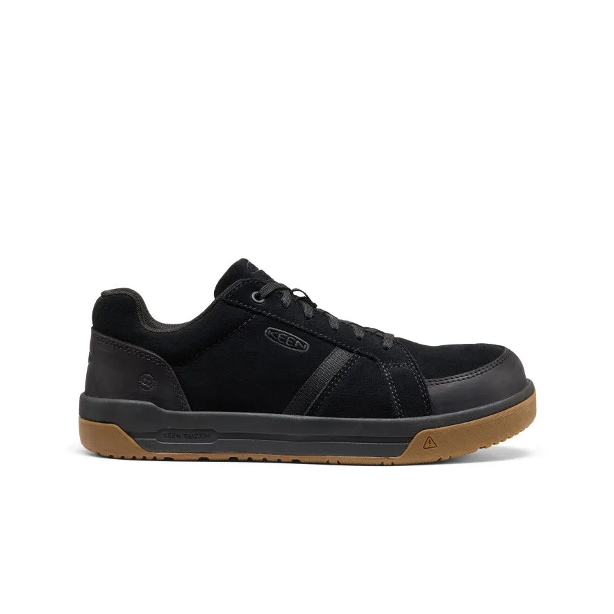 Gym Life Eva Midsole Men's Kenton  ESD Work Shoe (Carbon Toe)  |  Black/Gum