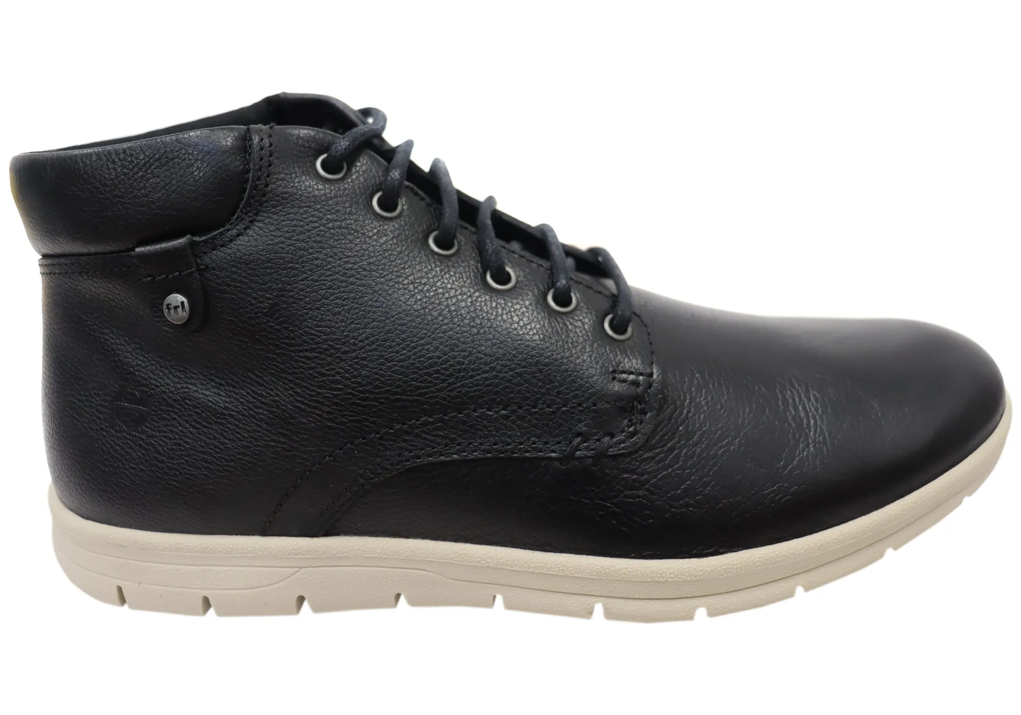 Ferricelli Trey Mens Comfortable Leather Casual Boots Made In Brazil Minimal Impact