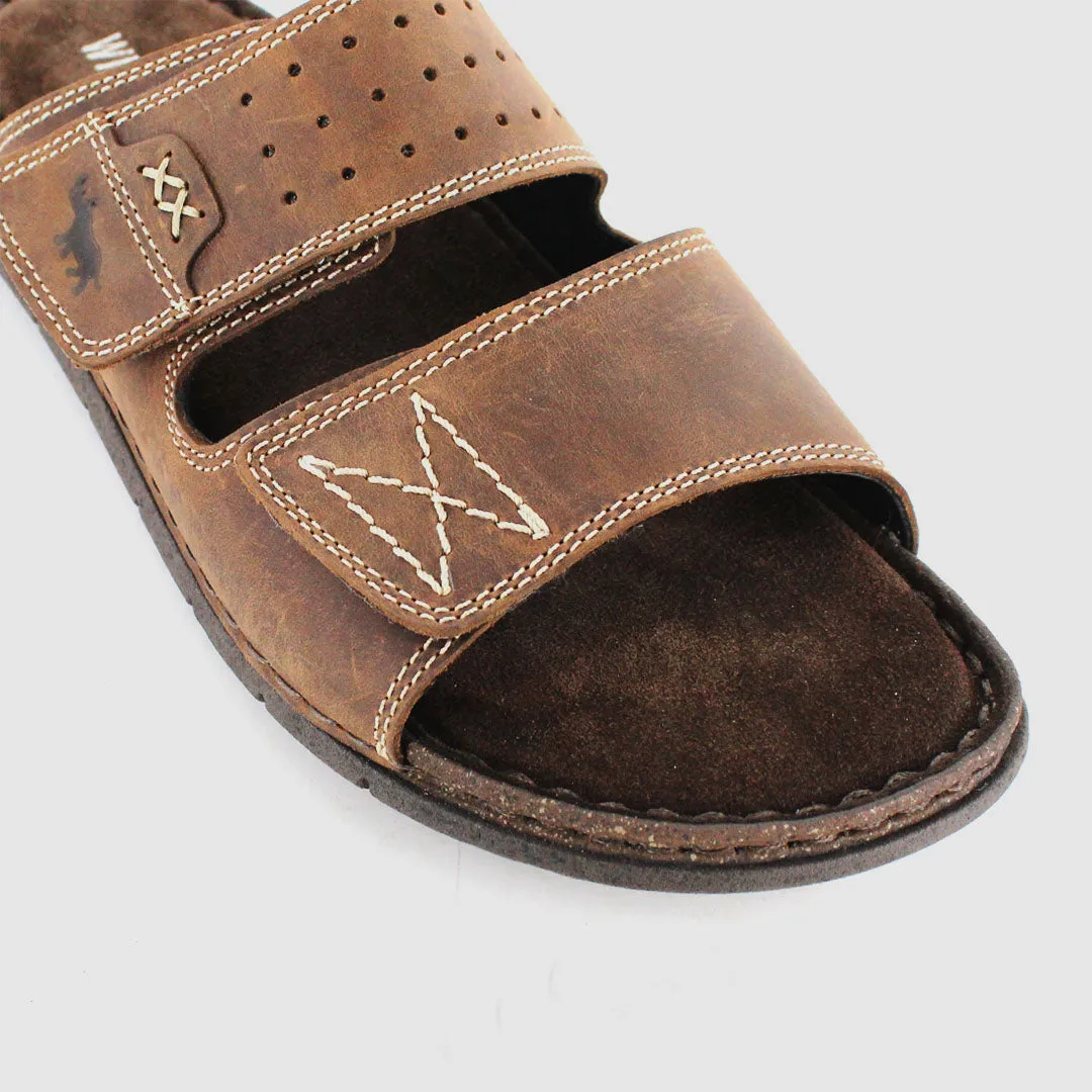 Reef Sandals Brown Look Sharp adjustable footwear