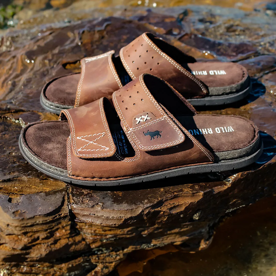 Sweat Free Easy Look Reef Sandals Brown