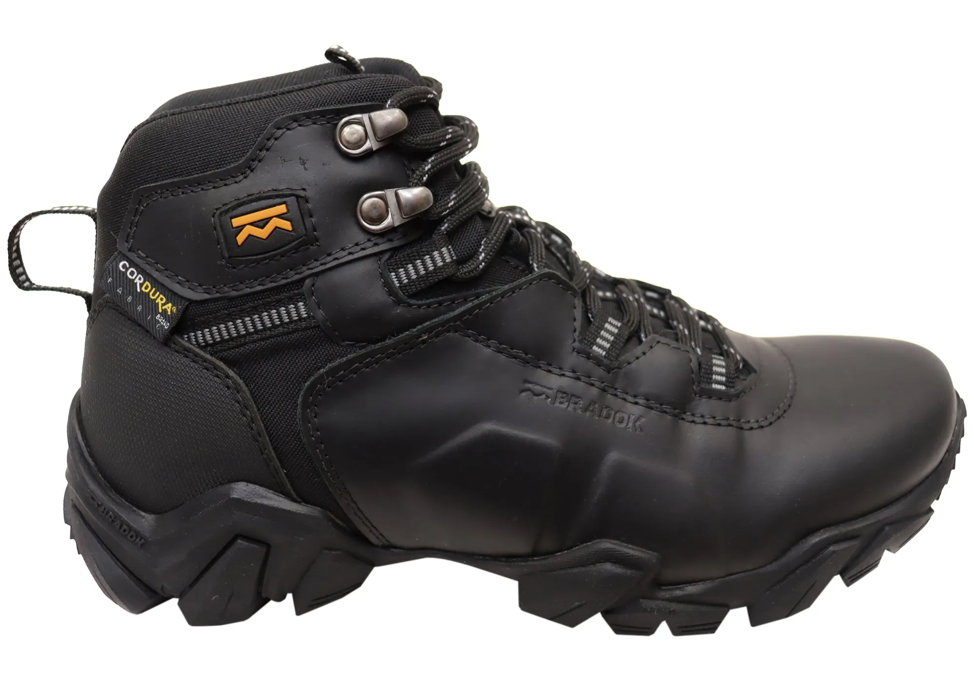 Bradok Trex Mens Comfortable Leather Hiking Boots Made In Brazil Eco Material Rainy Days