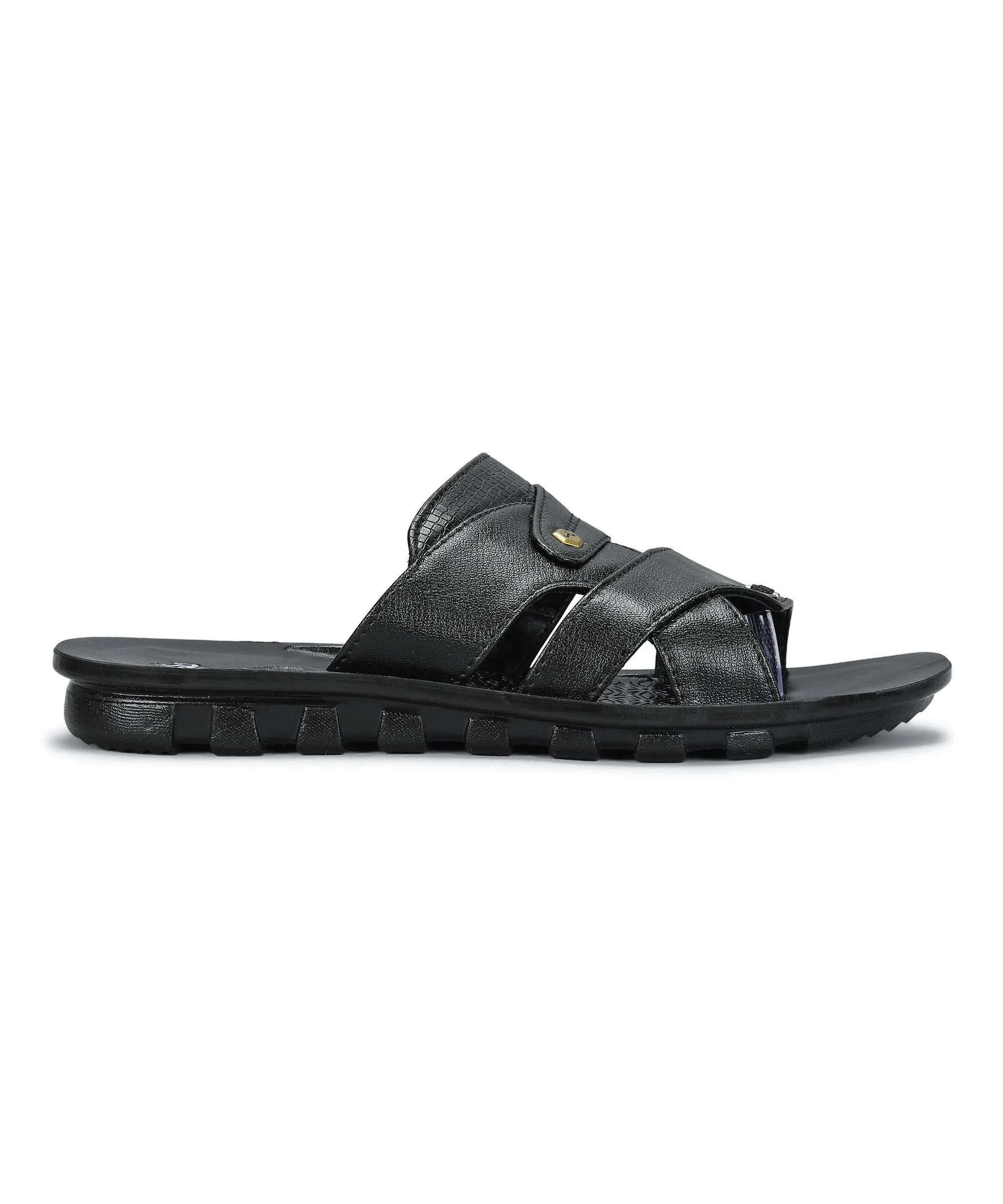 Stylish Sandals for Men All-day Comfort Shoes Paragon Men's Slip-on Brown Sandals for Men | Comfortable Sole & Durable