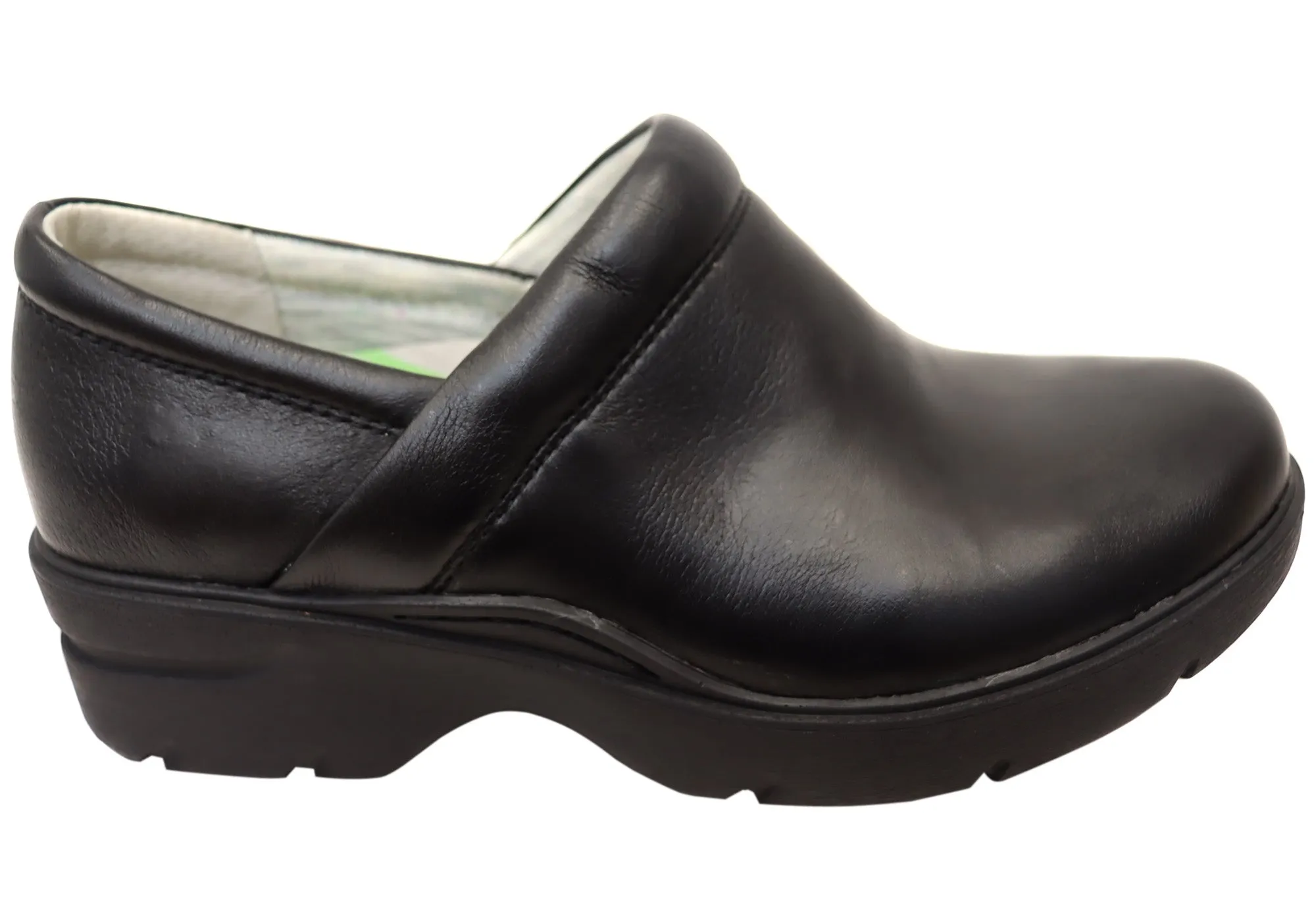 Align Indya Womens Slip On Leather Comfortable Arch Support Shoes Comfort Cushion