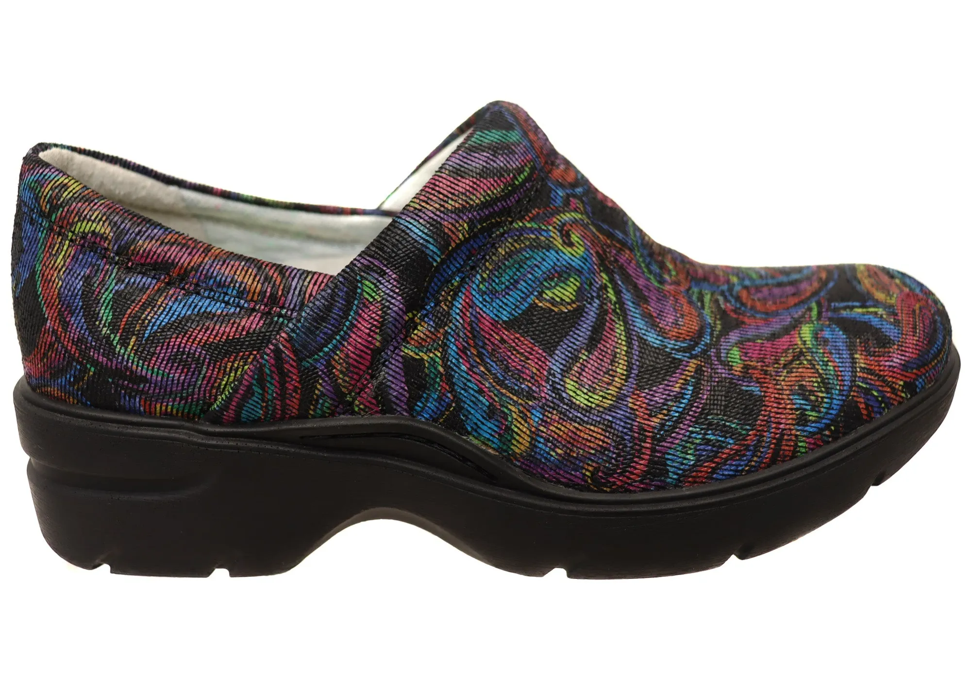 Align Indya Womens Slip On Leather Comfortable Arch Support Shoes Feather Light City Adventure Season Ease