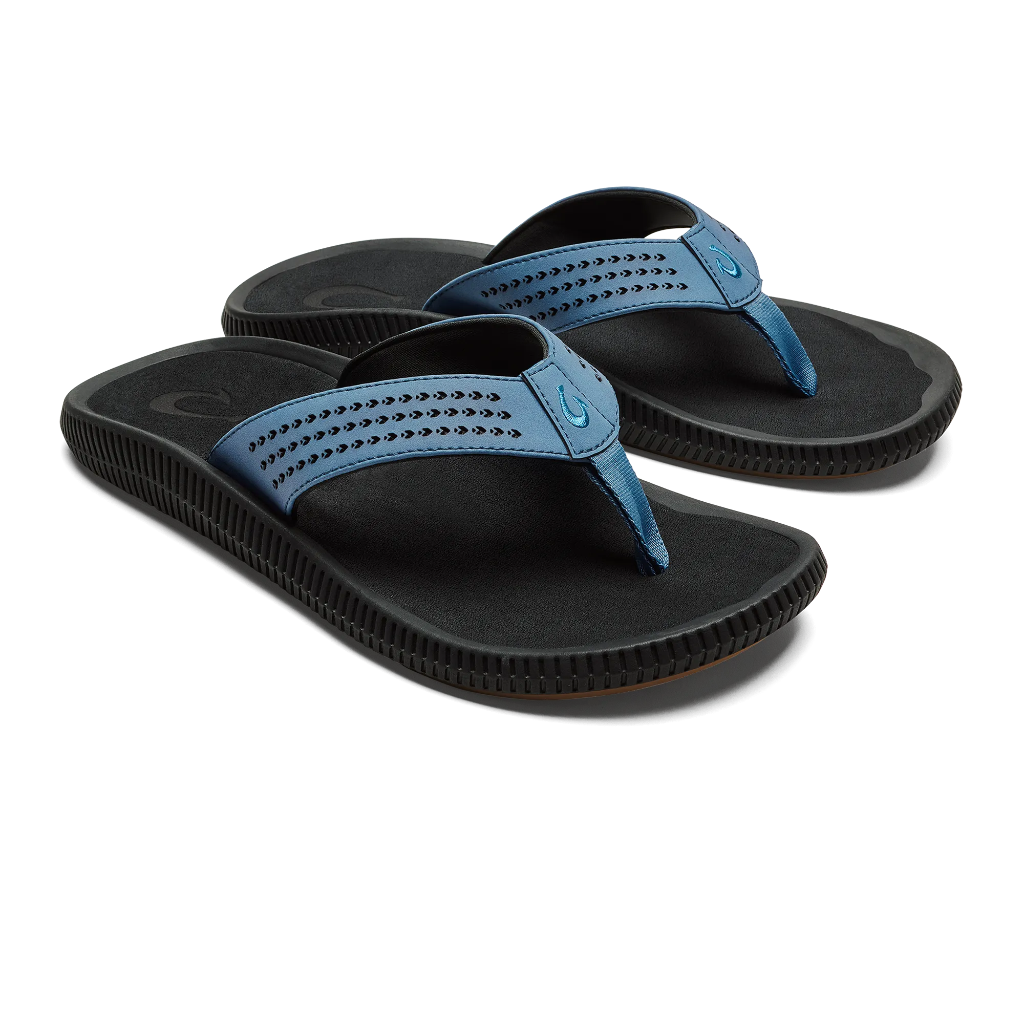 Stylish casual sandals Padding Around Ankle Ulele - Blue Fog / Lava Rock