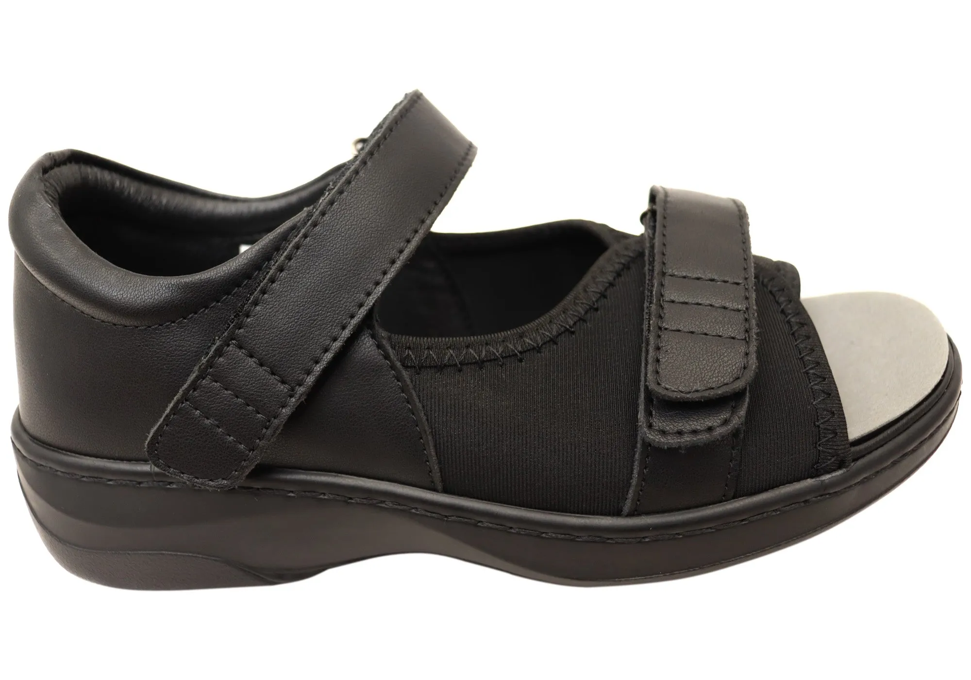 Slim Line Propet Womens Ped Walker Womens Sandals WSO323 Wide Width