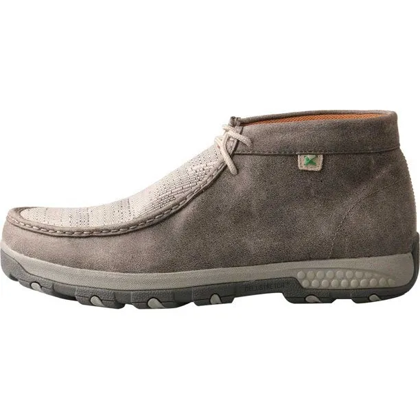 Twisted X Men's Grey Cellstretch Chuckka Boot Active Design Calm Tone