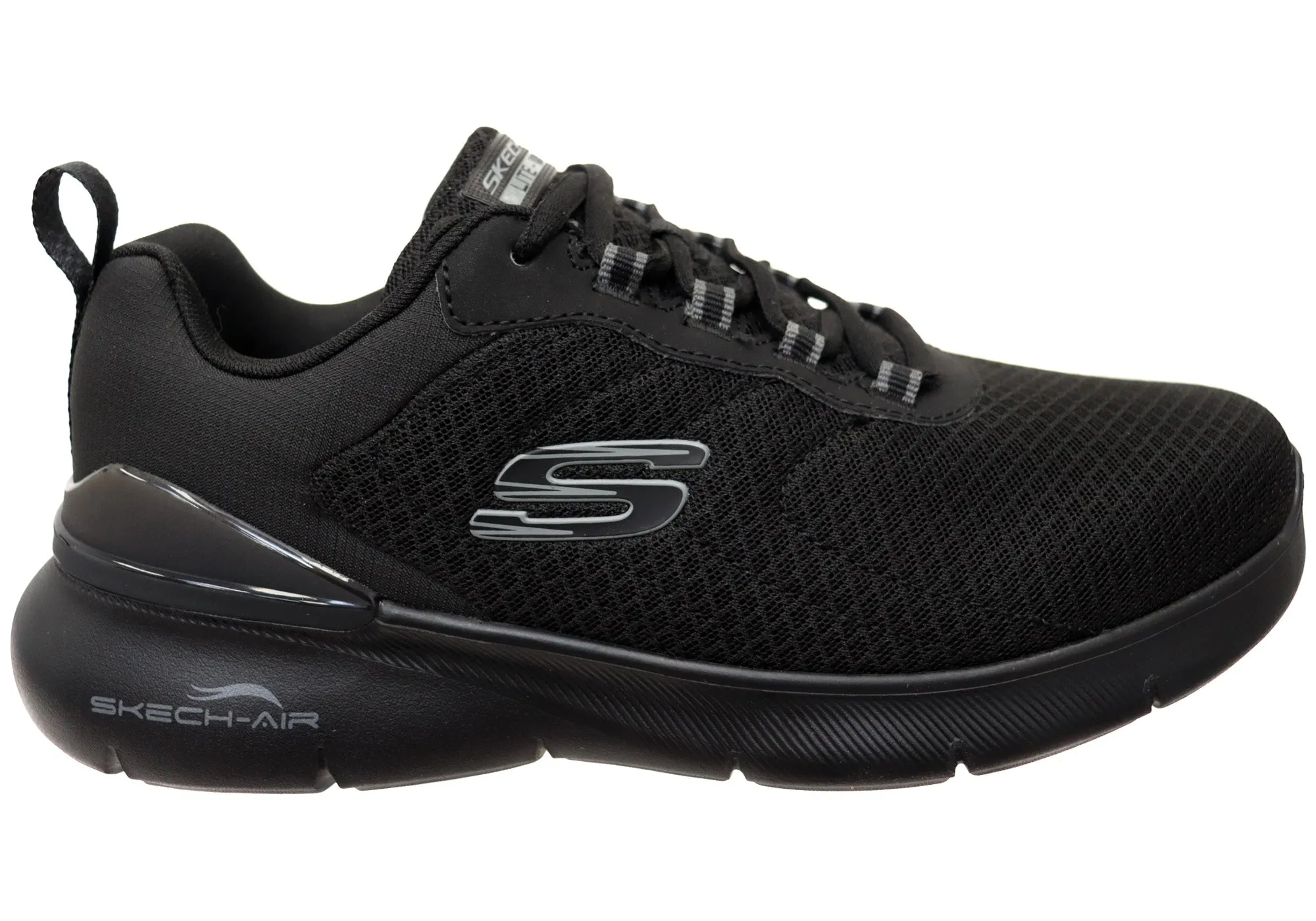 Skechers Mens Skech Air Dynamight 2.0 Durron Wide Fit Lace Up Shoes High impact Sturdy Outsole