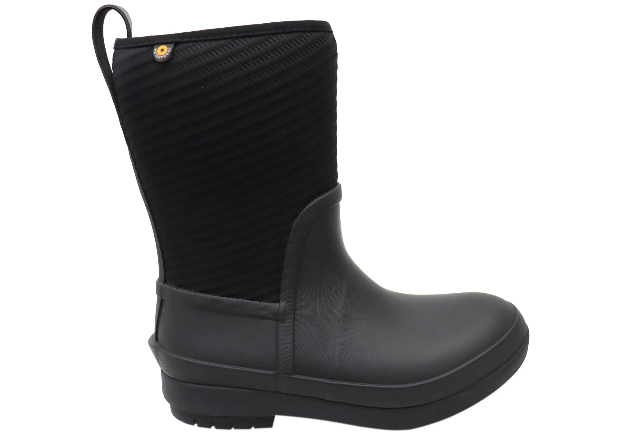 Supportive Fit Bogs Womens Crandall II Mid Zip Casual Waterproof Boots