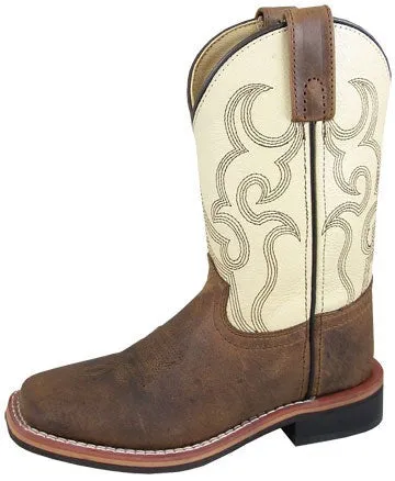 Padded Interior Rural Traveler Smoky Mountain Children's Brown Boot