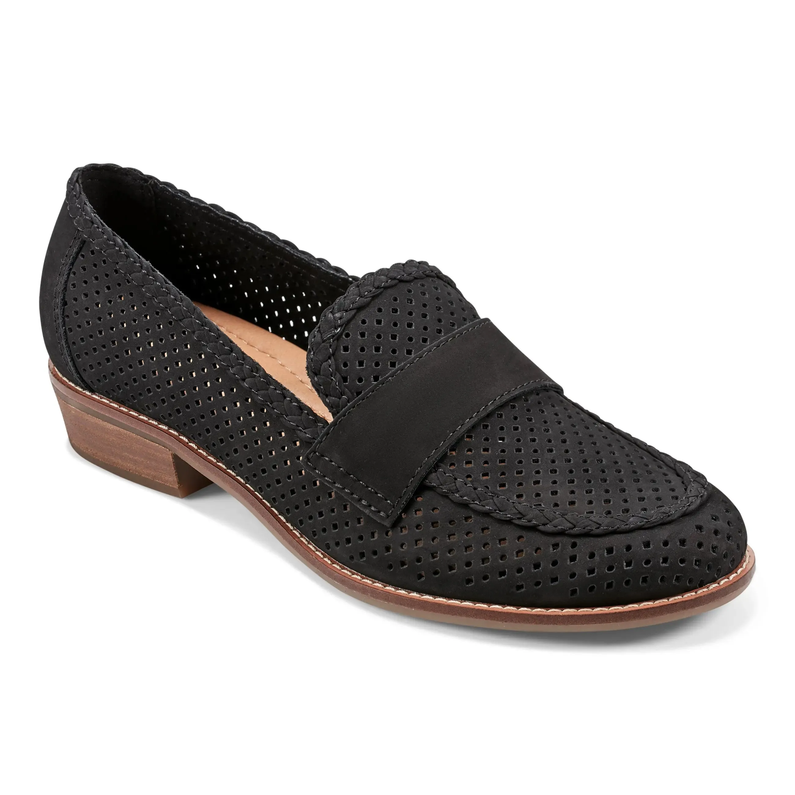 Anytime Go Evvie Casual Slip-On Perforated Loafers