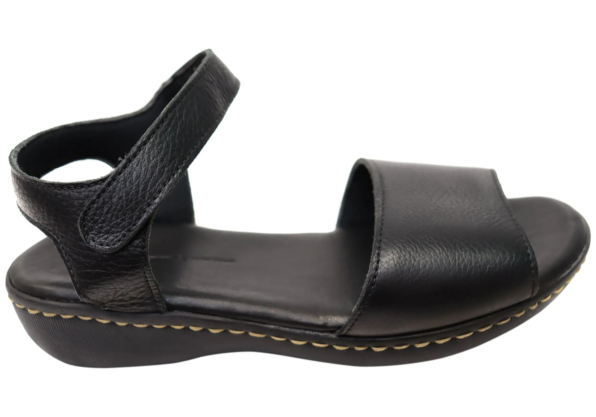 Via Paula Greta Womens Brazilian Comfortable Leather Sandals Chic Flip-flops for Men waterproof