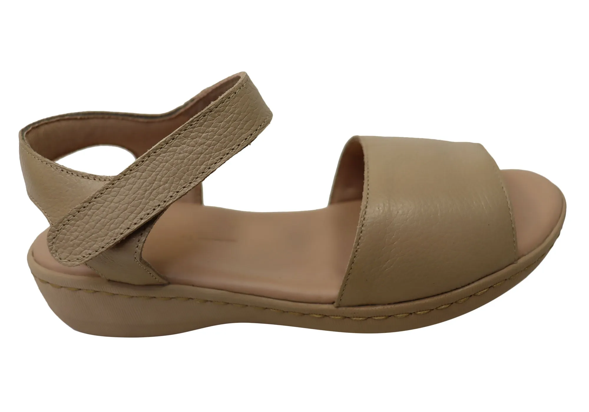 Chic Simplicity Fringe Swing Via Paula Greta Womens Brazilian Comfortable Leather Sandals