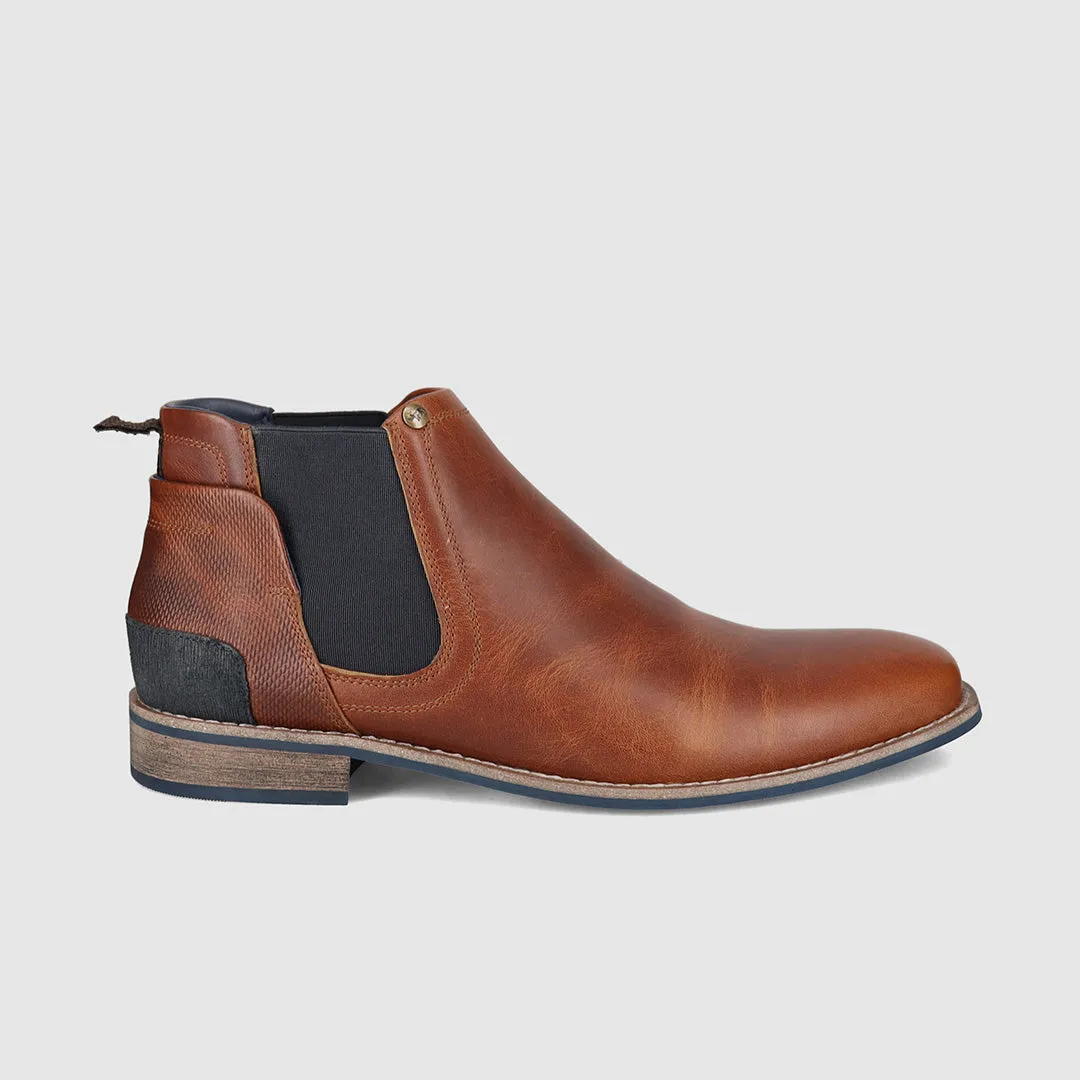 Active Wear Dion Chelsea Boots Tan