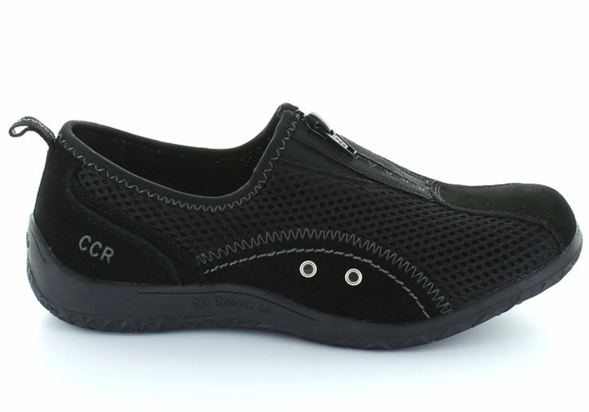 CC Resorts Sorrell Womens Comfortable Casual Flats With Zip Entry Team Day