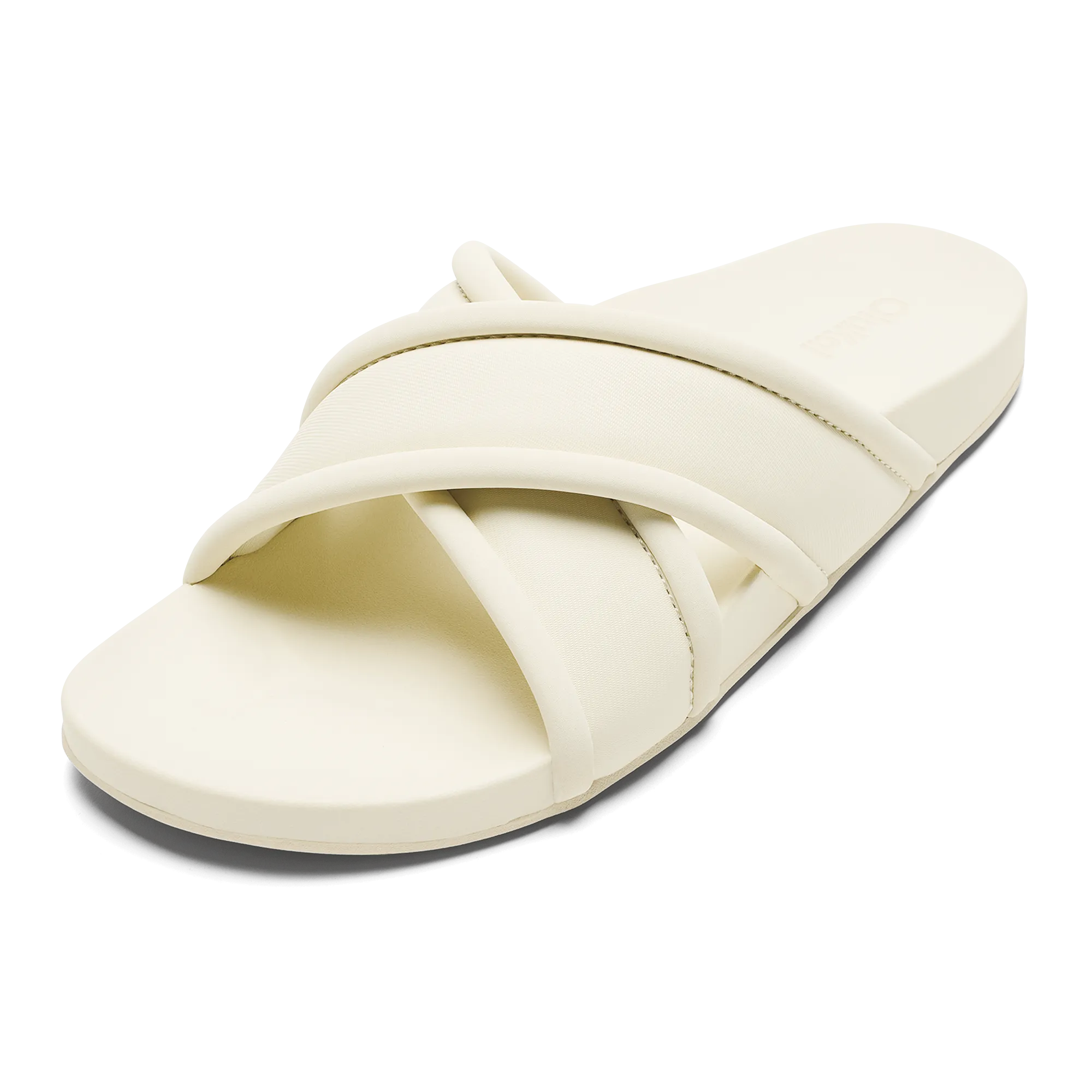 Ani - White Sand Open Toe Shoes