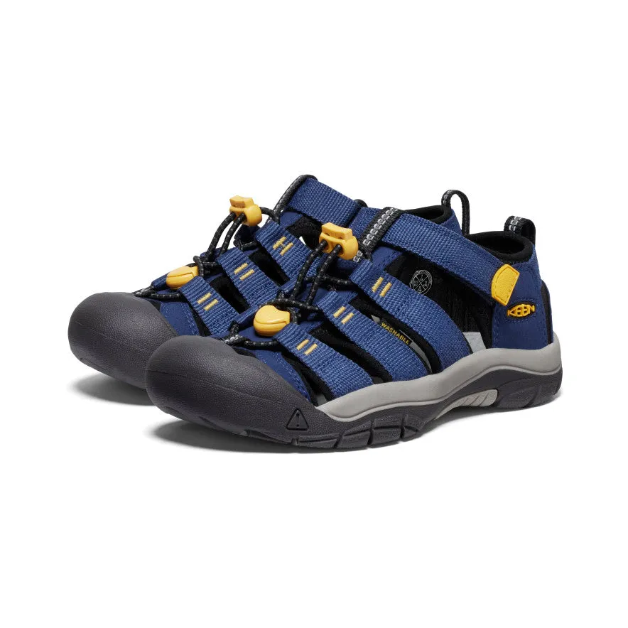 Comfy Open-toe Shoes Practical Outdoor Shoes Big Kids' Newport H2  |  Naval Academy/Keen Yellow
