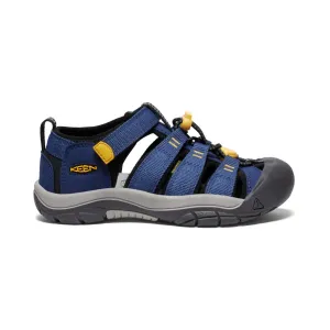 Summer Comfort Big Kids' Newport H2  |  Naval Academy/Keen Yellow