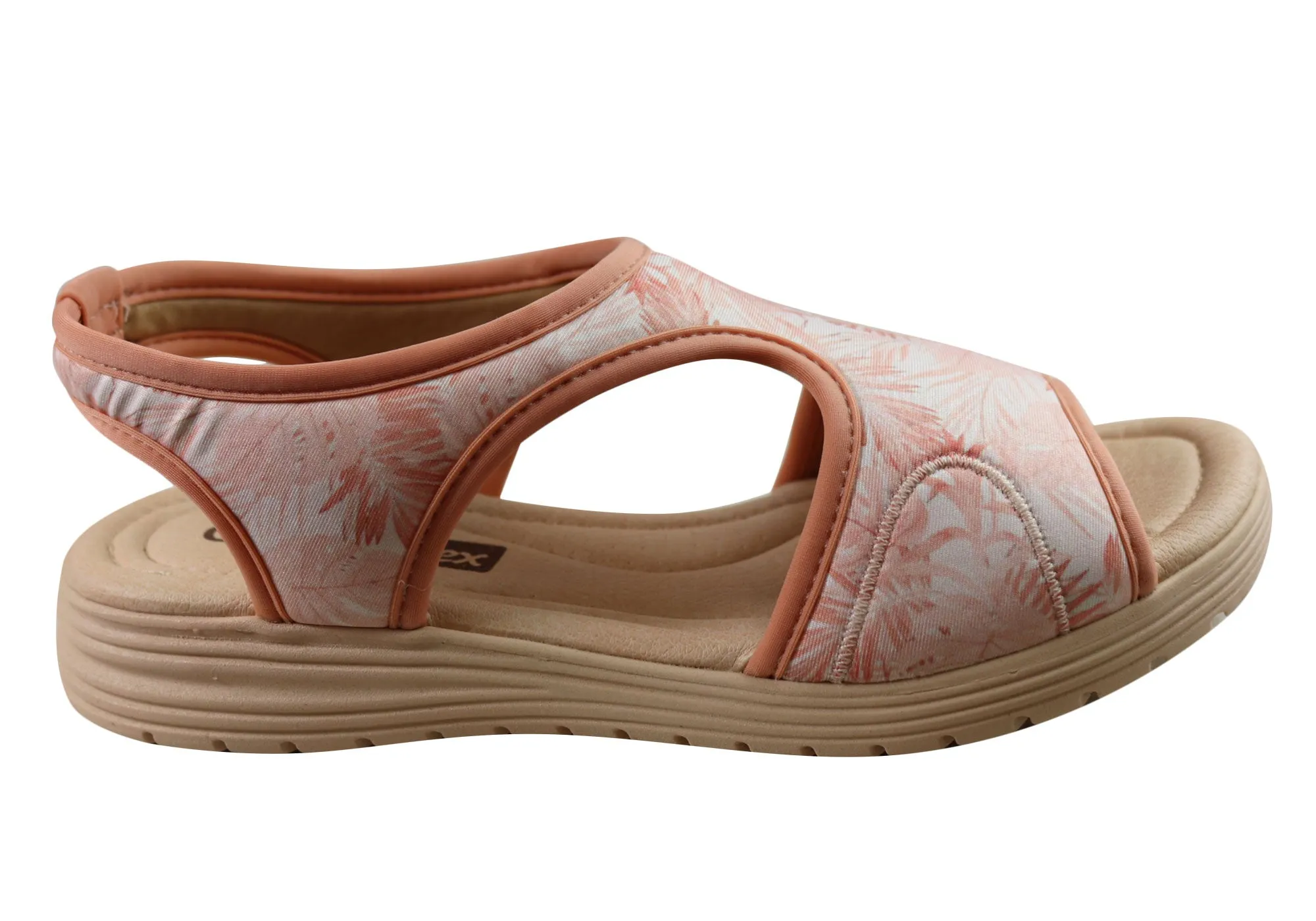 Comfortflex Horizon Womens Comfortable Sandals Made In Brazil Walking support Comfortable Footwear for Beach