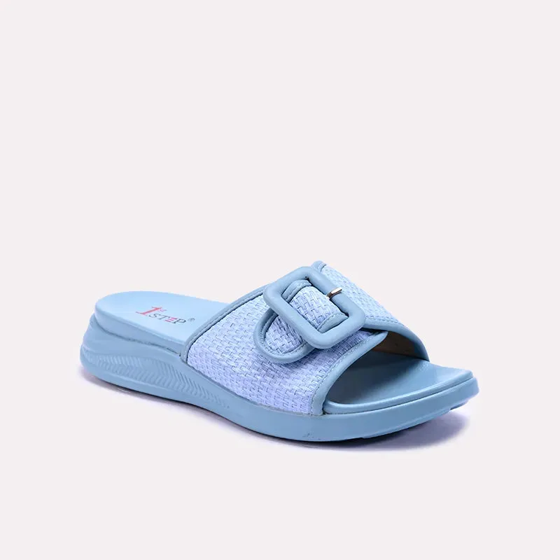 Lace Up Easy Flow Harian Blue Casual Slippers 0412730
