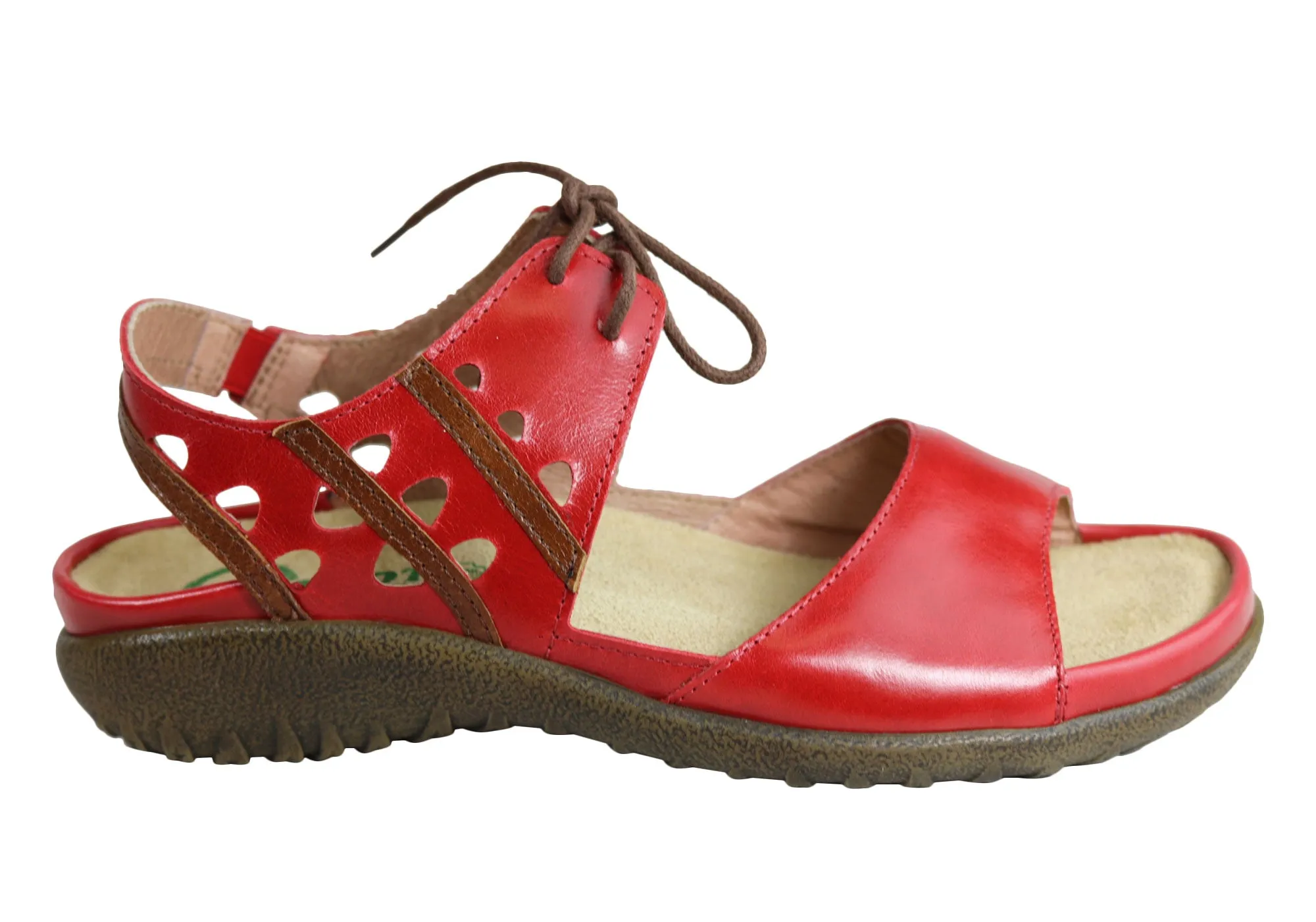 Quick Grab Naot Mangere Womens Leather Comfortable Orthotic Friendly Sandals