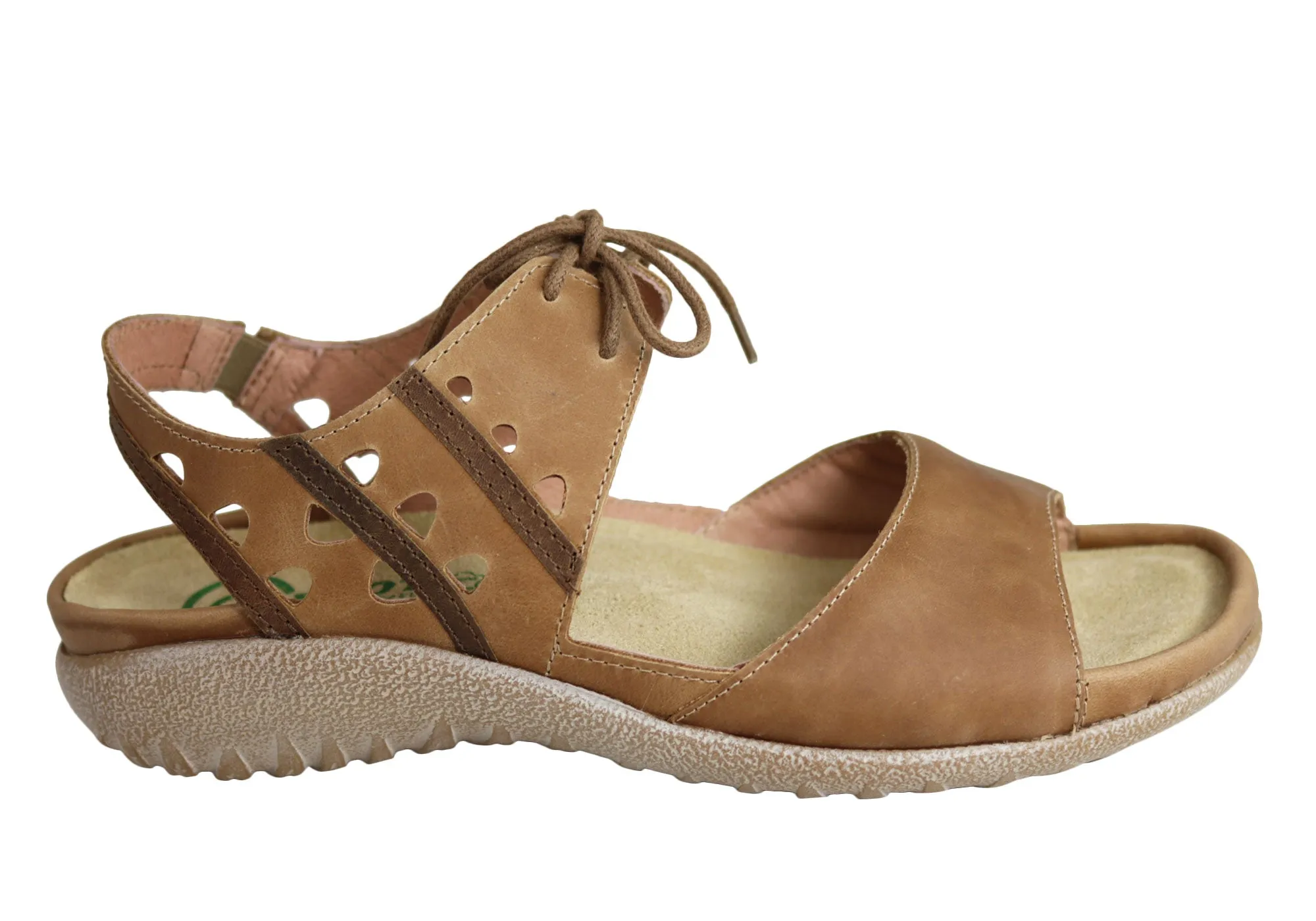 Naot Mangere Womens Leather Comfortable Orthotic Friendly Sandals Versatile Walking Shoes Quick Outing