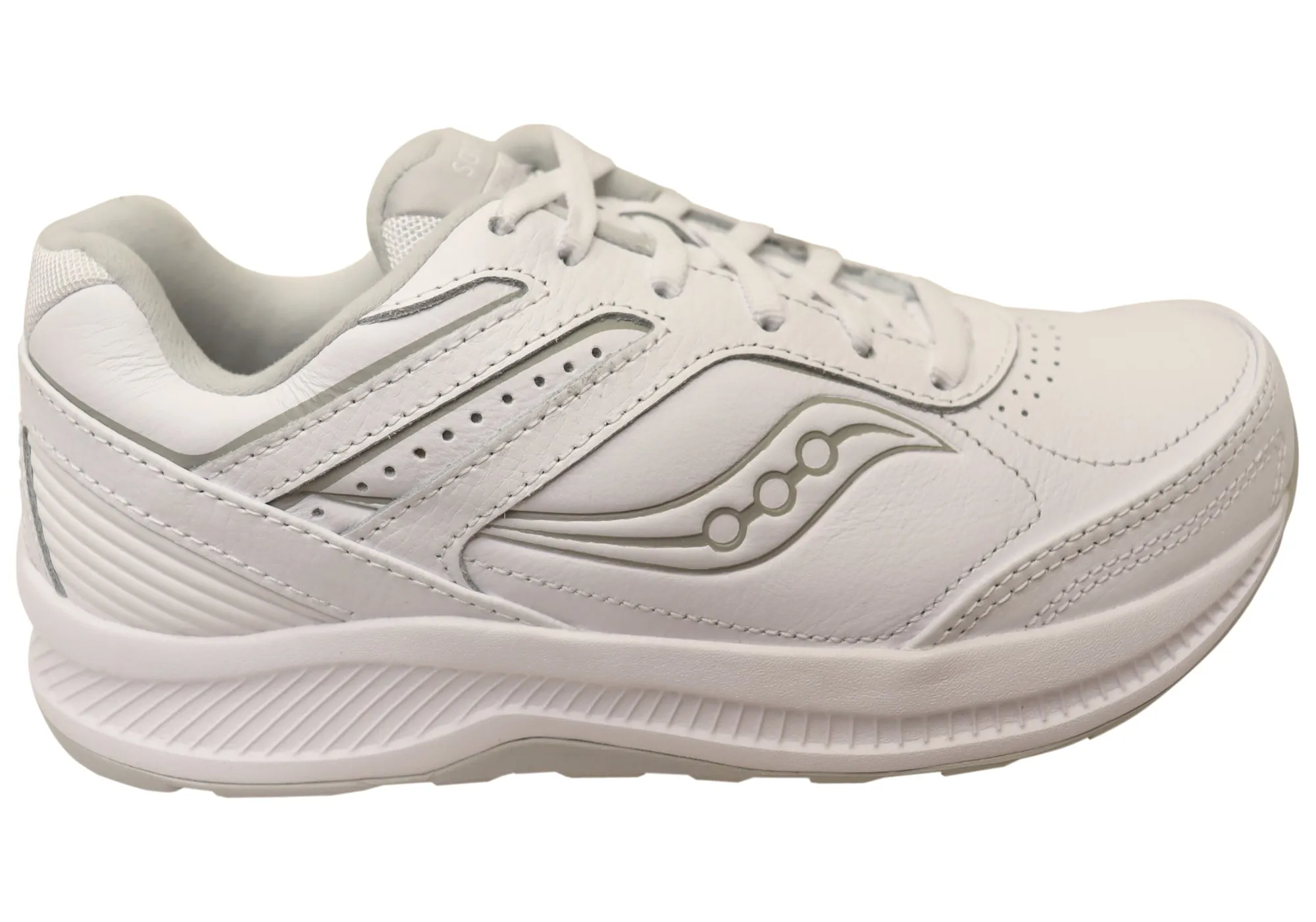 Comfort Linings Sneaker Upgrade Saucony Womens Echelon Walker 3 Cushioned Comfortable Wide Fit Shoes