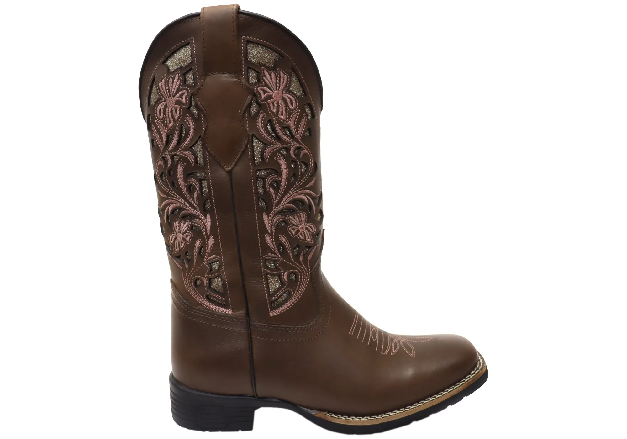 High Traction Warm Insulation D Milton Catalina Womens Comfortable Leather Western Cowboy Boots