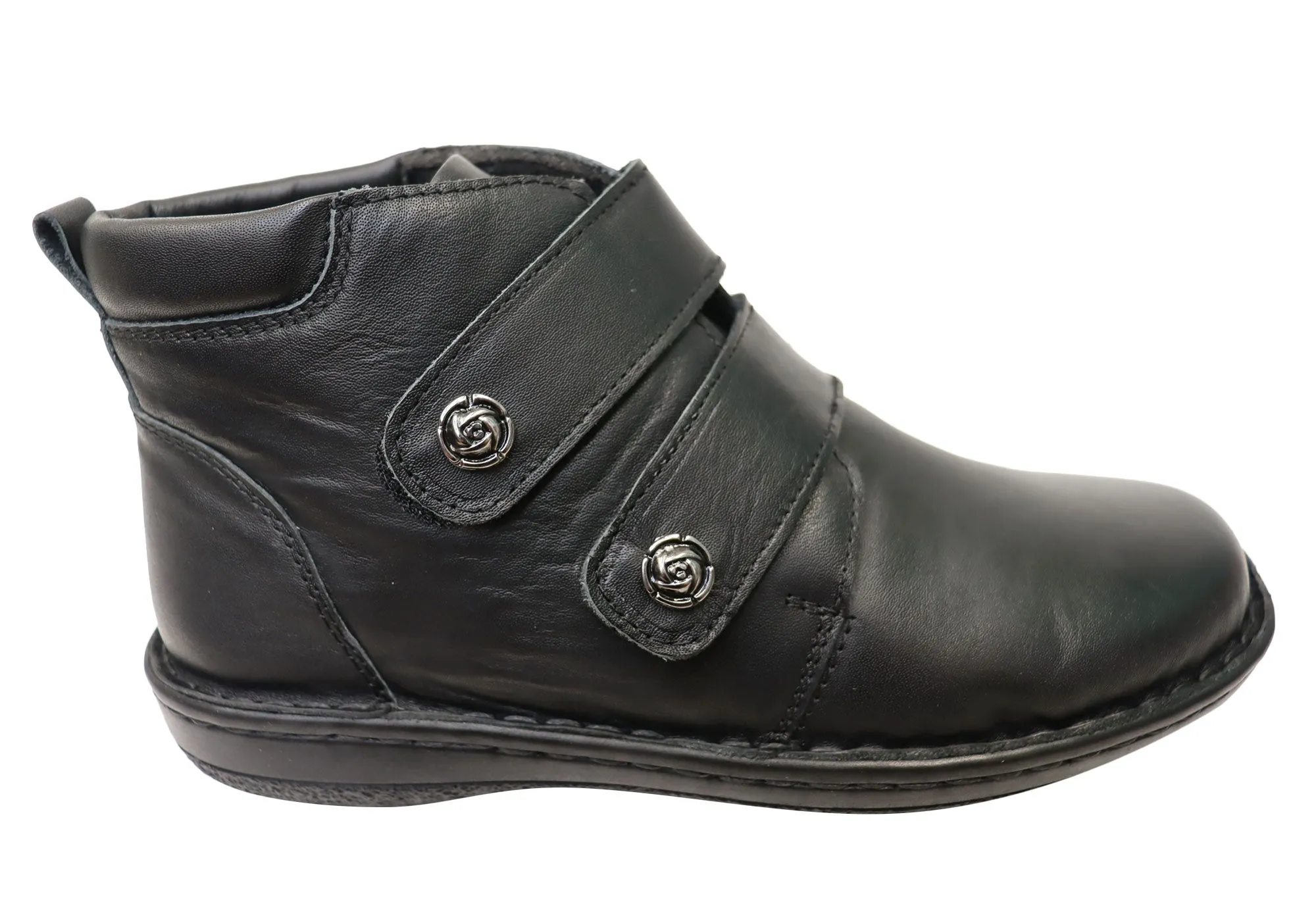 Cabello Comfort Doll Womens Leather Ankle Boots Made In Turkey Stable Support Rural Traveler Neutral palette