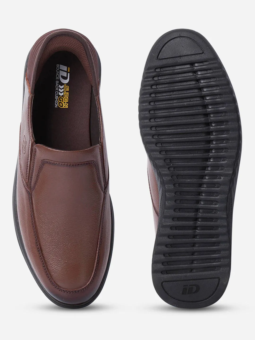 Event Proof Men's Tan Slide N Go Slip On (ID2275)