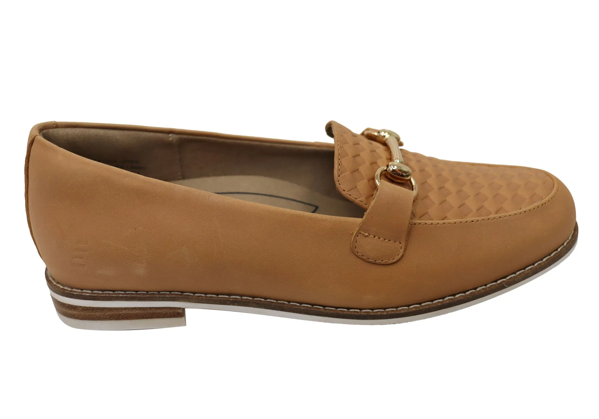 Homyped Empress Loafer Womens Comfortable Leather Shoes Versatile Comfort