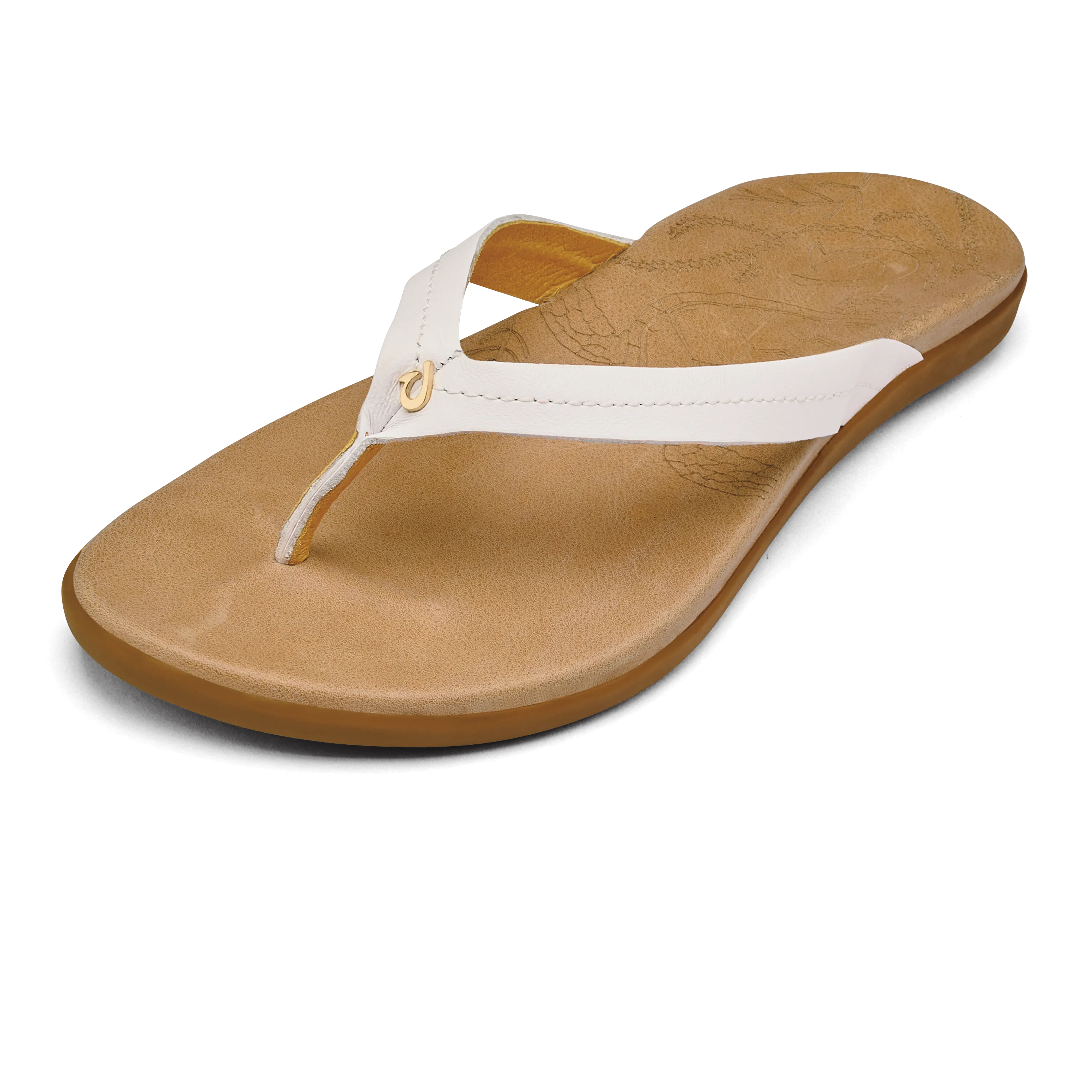 Multi Strap tassel Honu - Bright White / Golden Sand