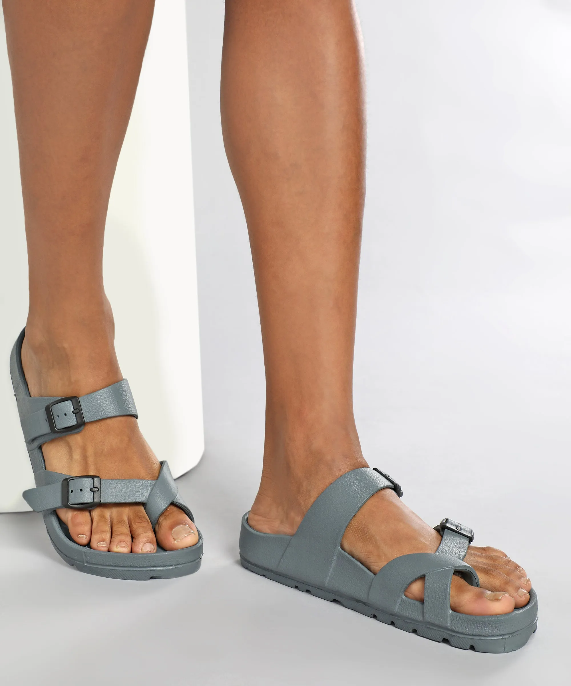 Light Trail Effortless Comfort Paragon EVK3408G Men Casual Sliders | Stylish Trendy Lightweight Slides | Casual & Comfortable Slippers | Everyday Use