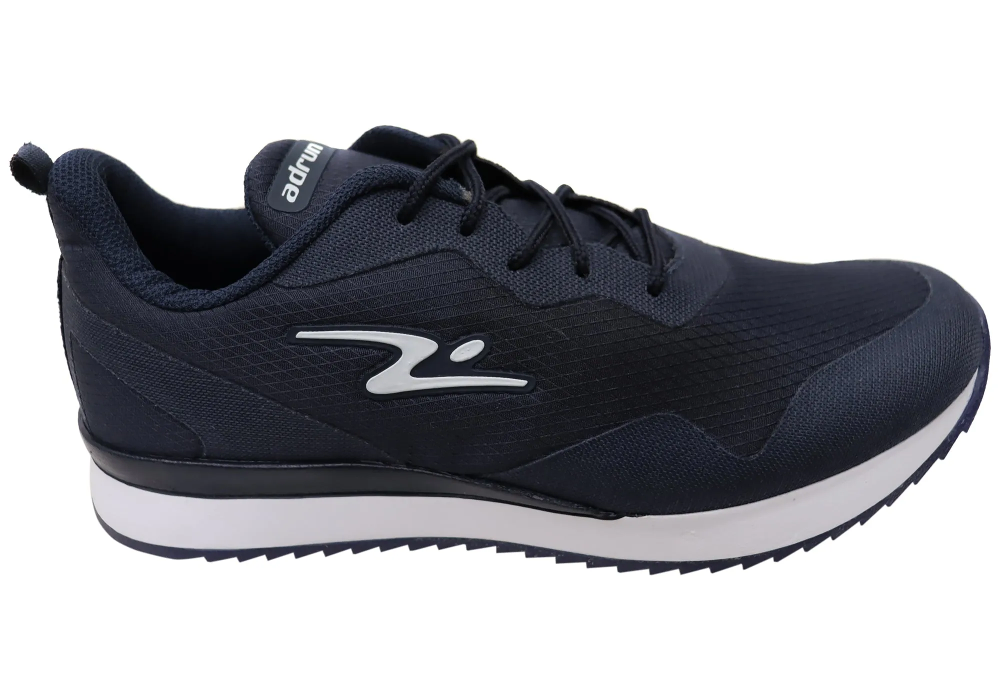Tread Pattern Optimization High Rebound Cushioning Adrun Stricker Mens Comfortable Lace Up Shoes Made In Brazil