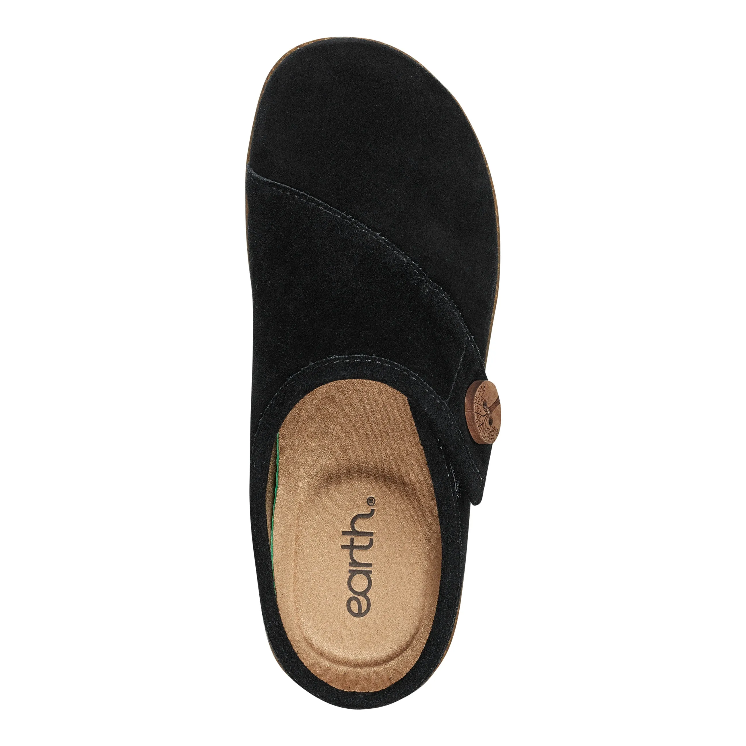 Elastic Tropic Mode Ezra Round Toe Casual Slip-on Flat Clogs