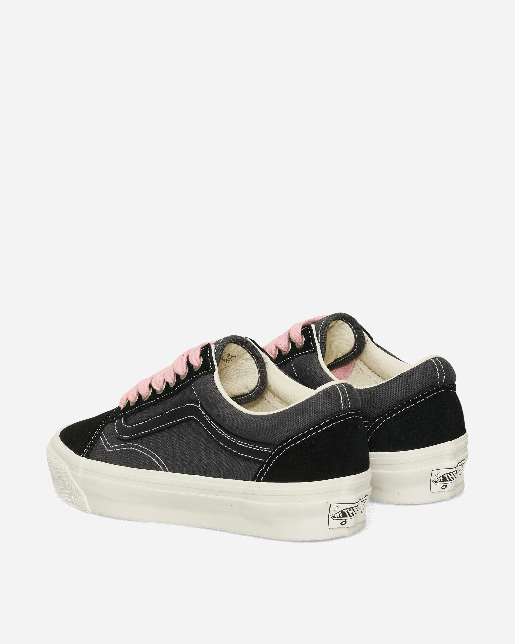 Soft Material Premium Old Skool Pop Lace Sneakers Black / Grey