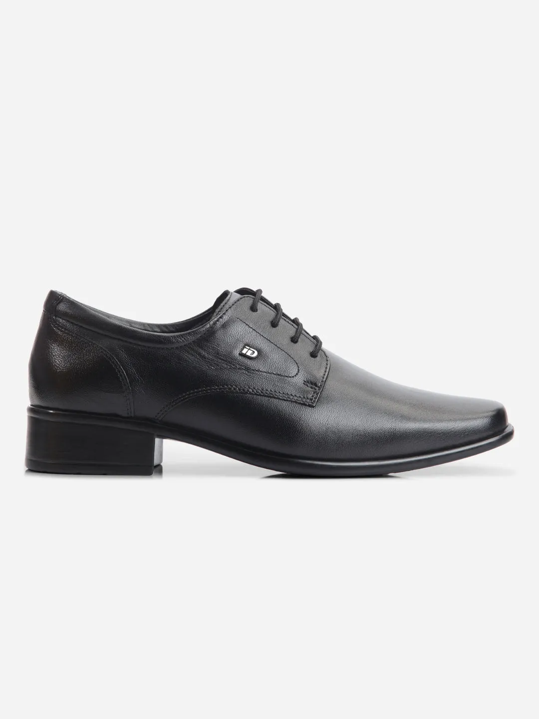 Toe Ease Deep Hue Men's Black Regular Toe Lace up Formal (ID6103)