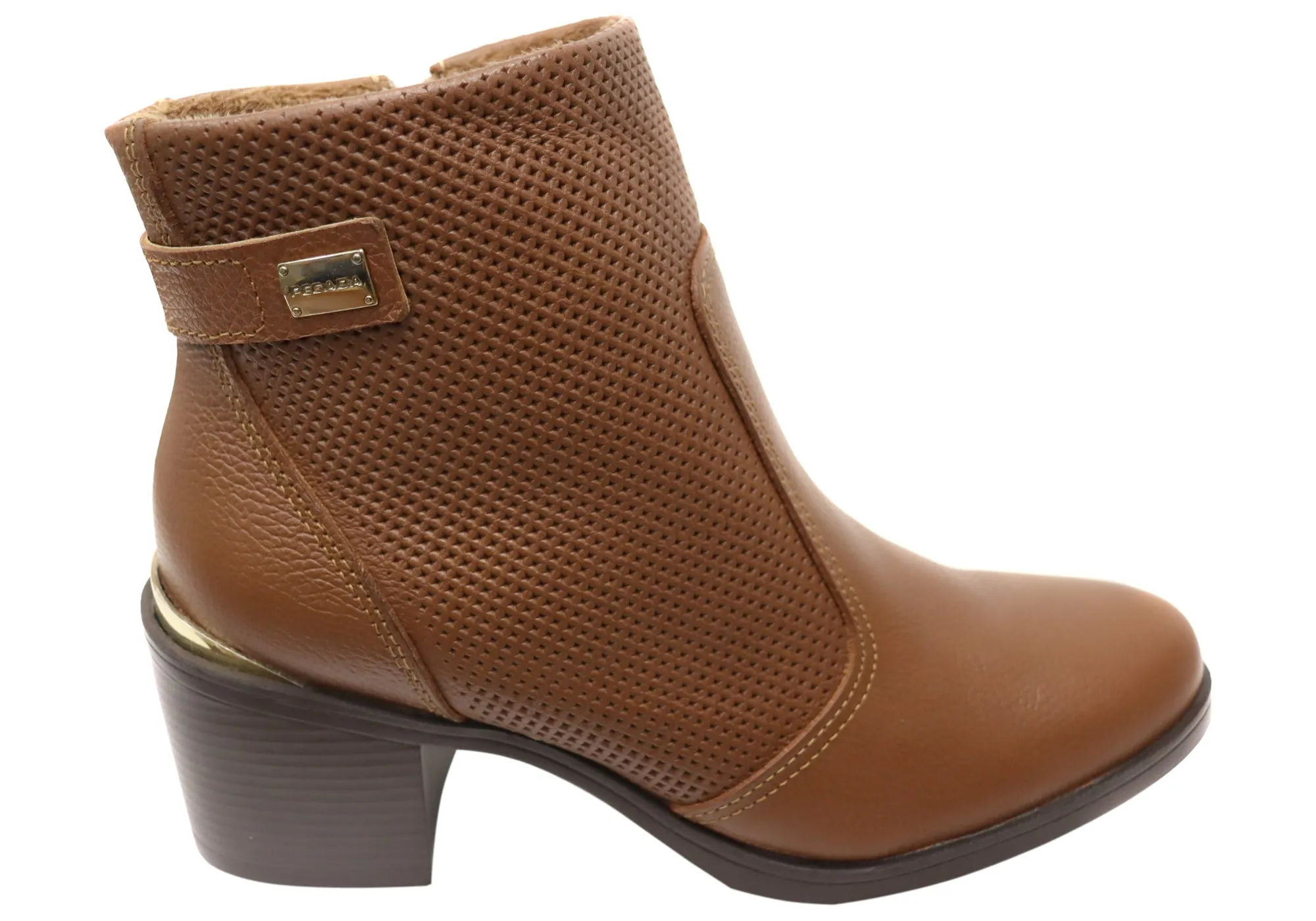 Shock Absorbing Rough Terrain Protective Finish Snowy Path Pegada Mercury Womens Comfortable Brazilian Leather Ankle Boots
