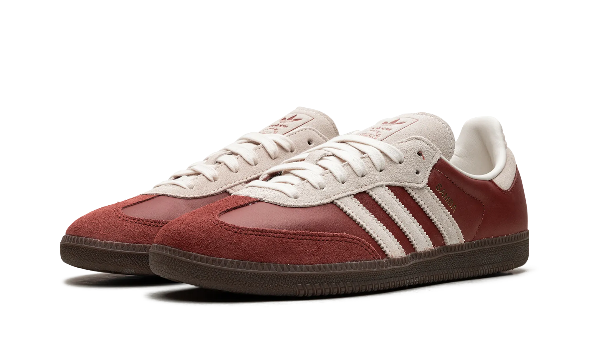 Samba OG "Preloved Ruby Cream White" Low Profile Breathable Material