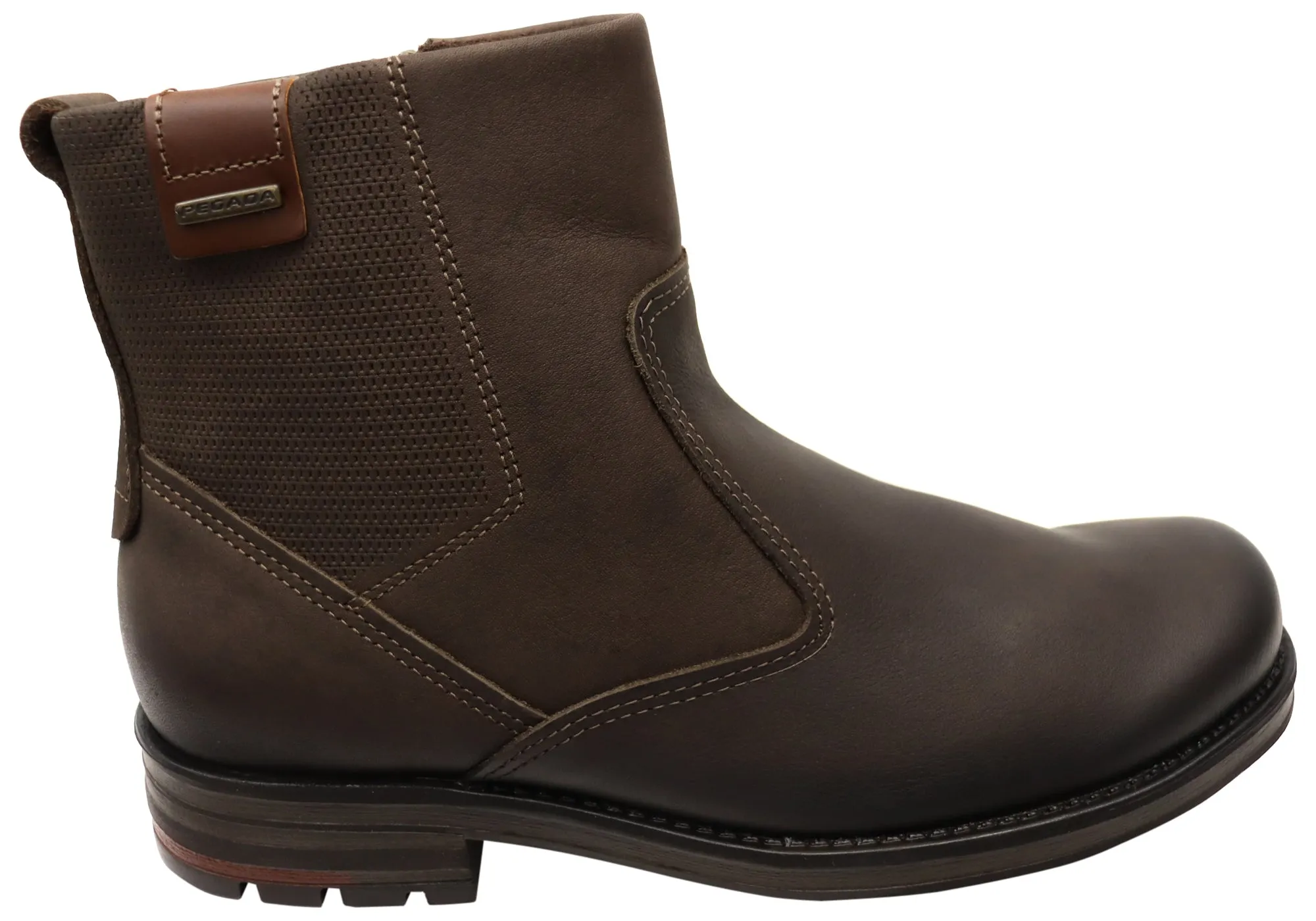 Pegada Banjjo Mens Comfortable Leather Boots Made In Brazil Breathable All Day Worker Breathable Mountain Climber