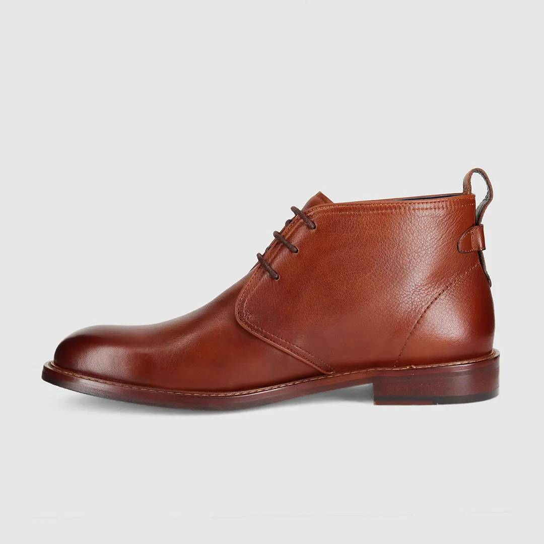 Bail Lace Up Boots Tan Urban Style Matte Tone