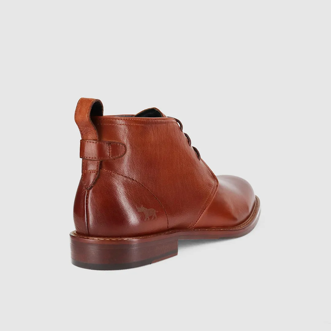 Bail Lace Up Boots Tan Toe Space
