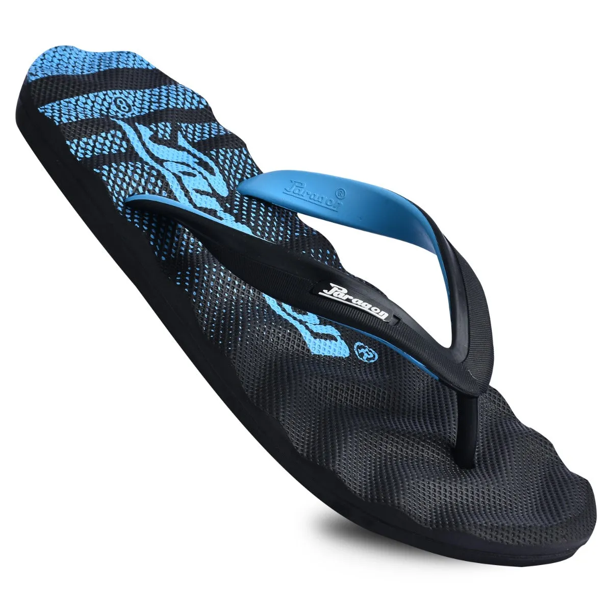 Paragon  HWK3721G Men Stylish Lightweight Flipflops | Casual & Comfortable Daily-wear Slippers for Indoor & Outdoor | For Everyday Use Elastic Sling
