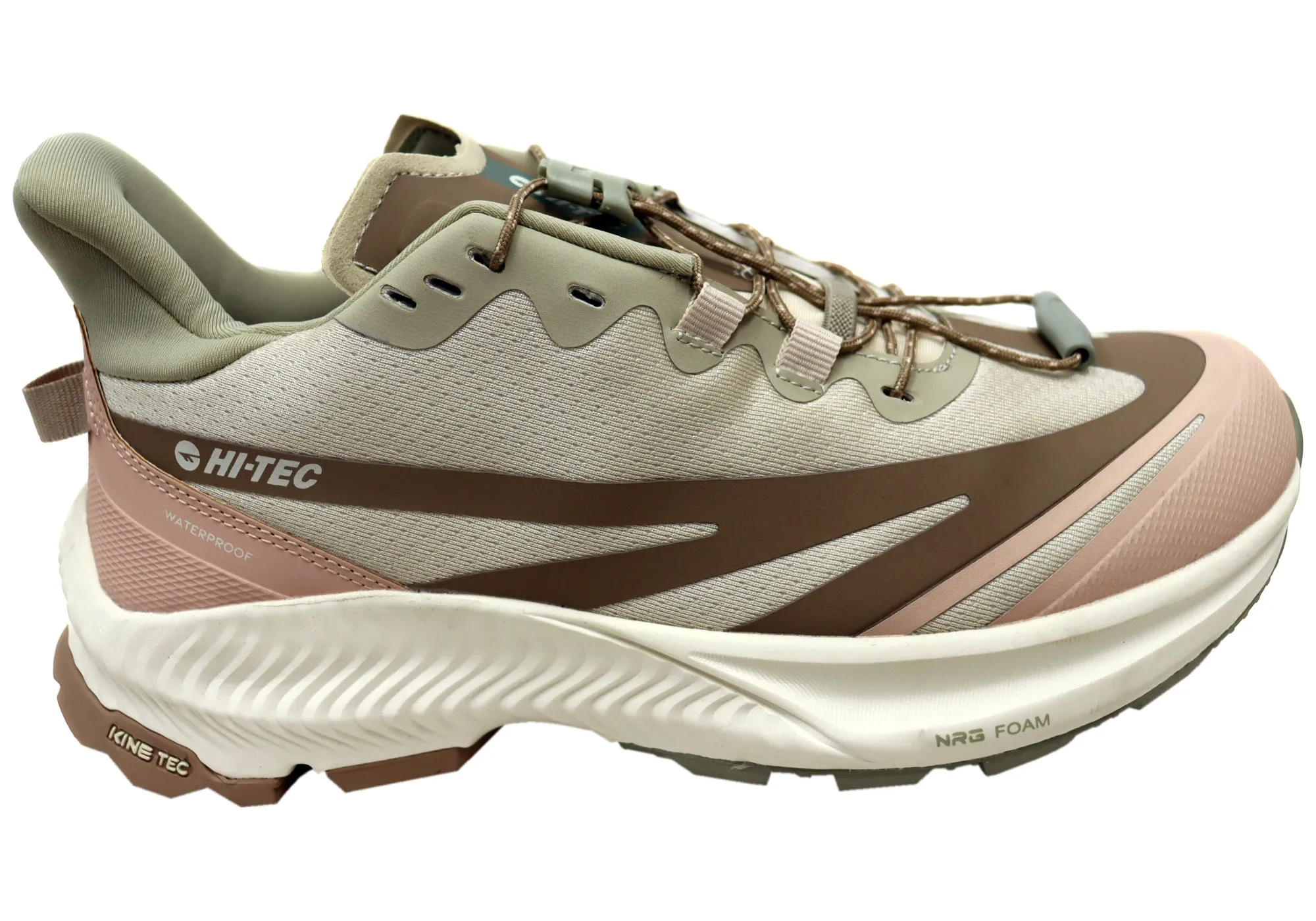 Hi Tec Womens Nomad Low WP Waterproof Comfortable Hiking Shoes Soft   touch
