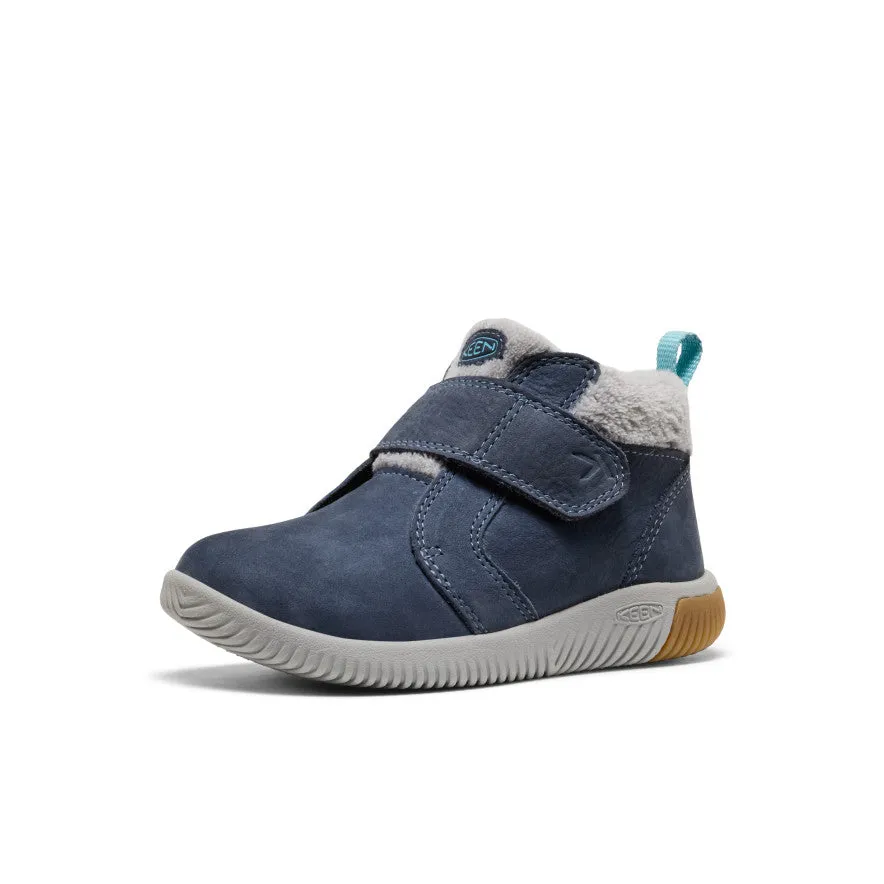 Little Kids' KNX Middie  |  Vintage Indigo/Alloy Easy Entry Casual Outfit