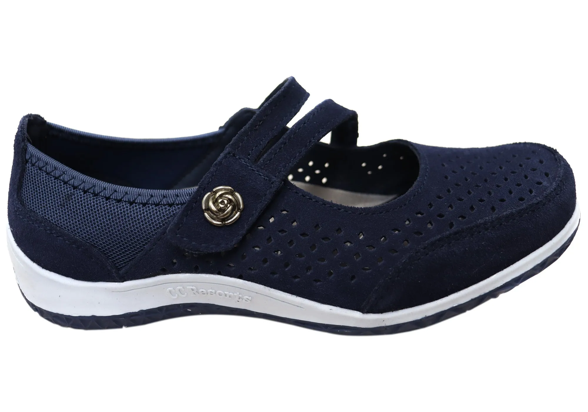 Quick Gear CC Resorts Jasmyn Womens Comfortable Mary Jane Shoes